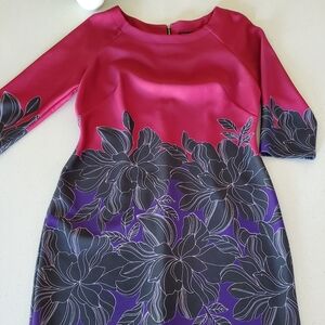 Just...Taylor Scuba Midi Dress